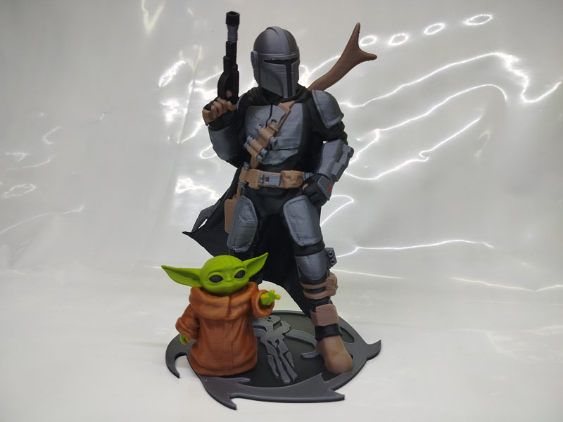 Mandalorien et Grogou - Star Wars