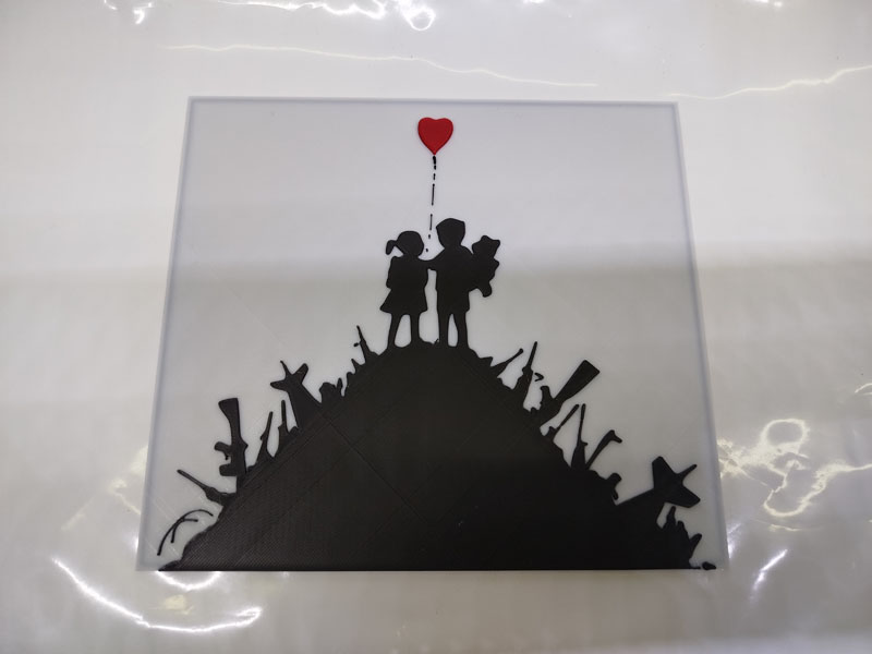 Kids on guns - Banksy