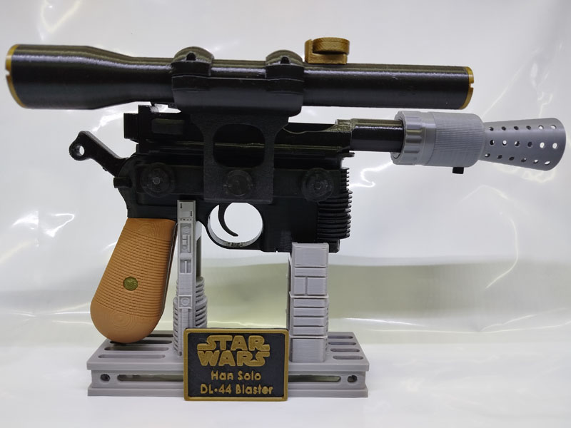 Blaster de Han Solo (DL-44) - Star Wars