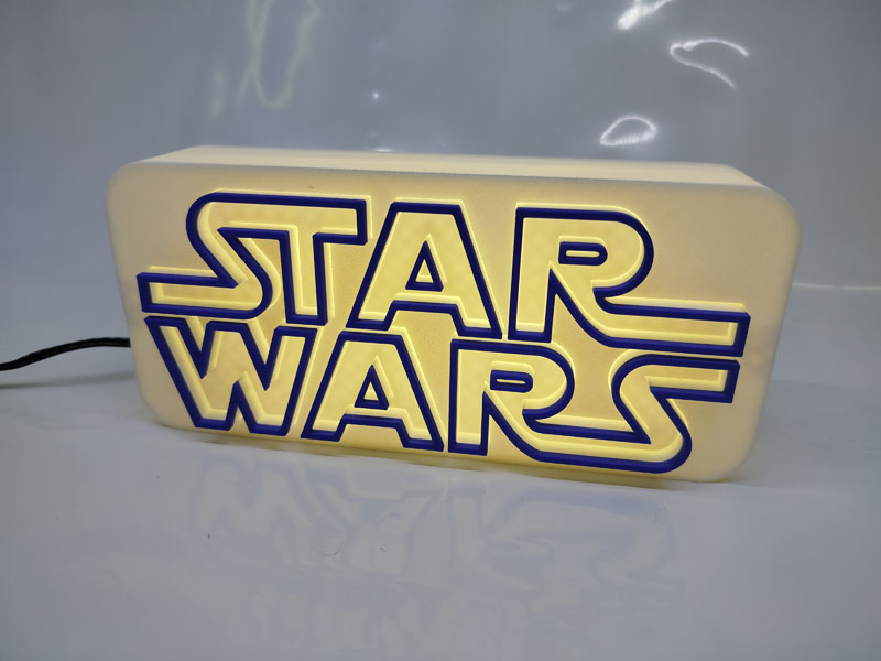 Lampe à leds custom - Star Wars